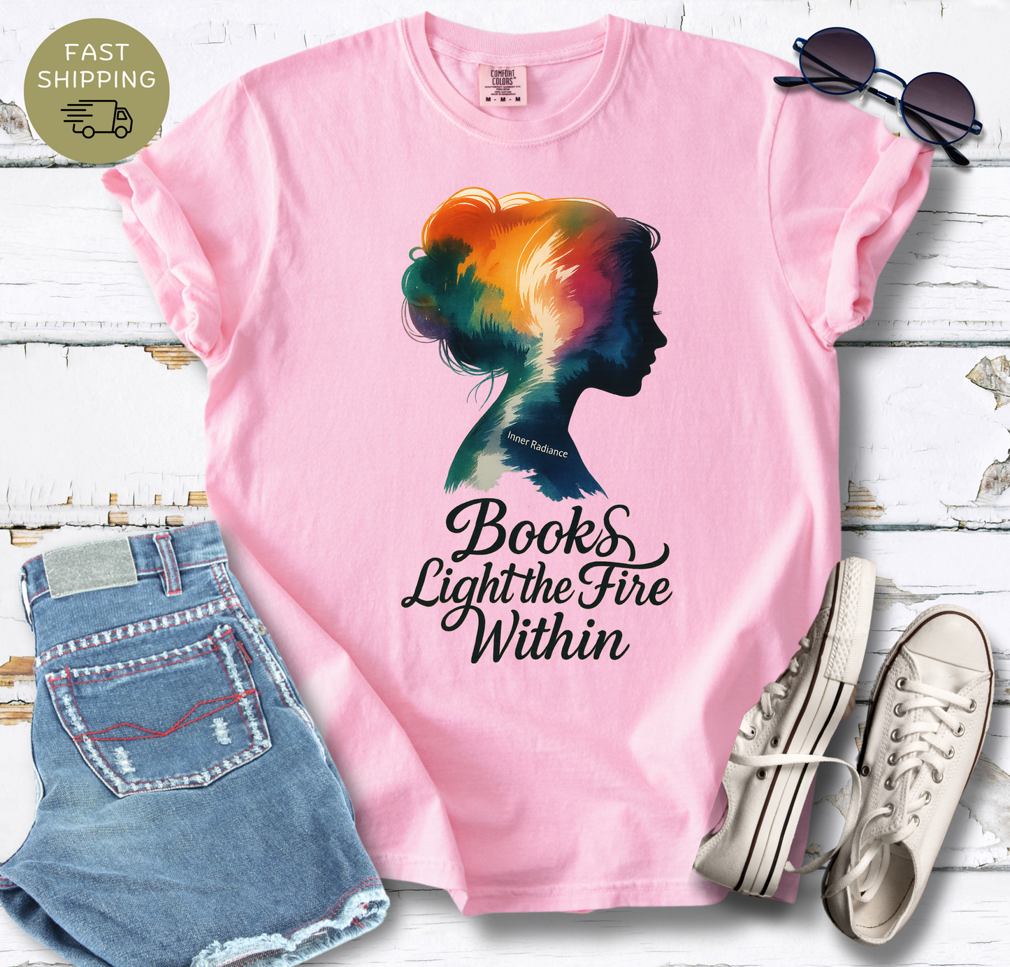 Books Light the Fire T-shirt