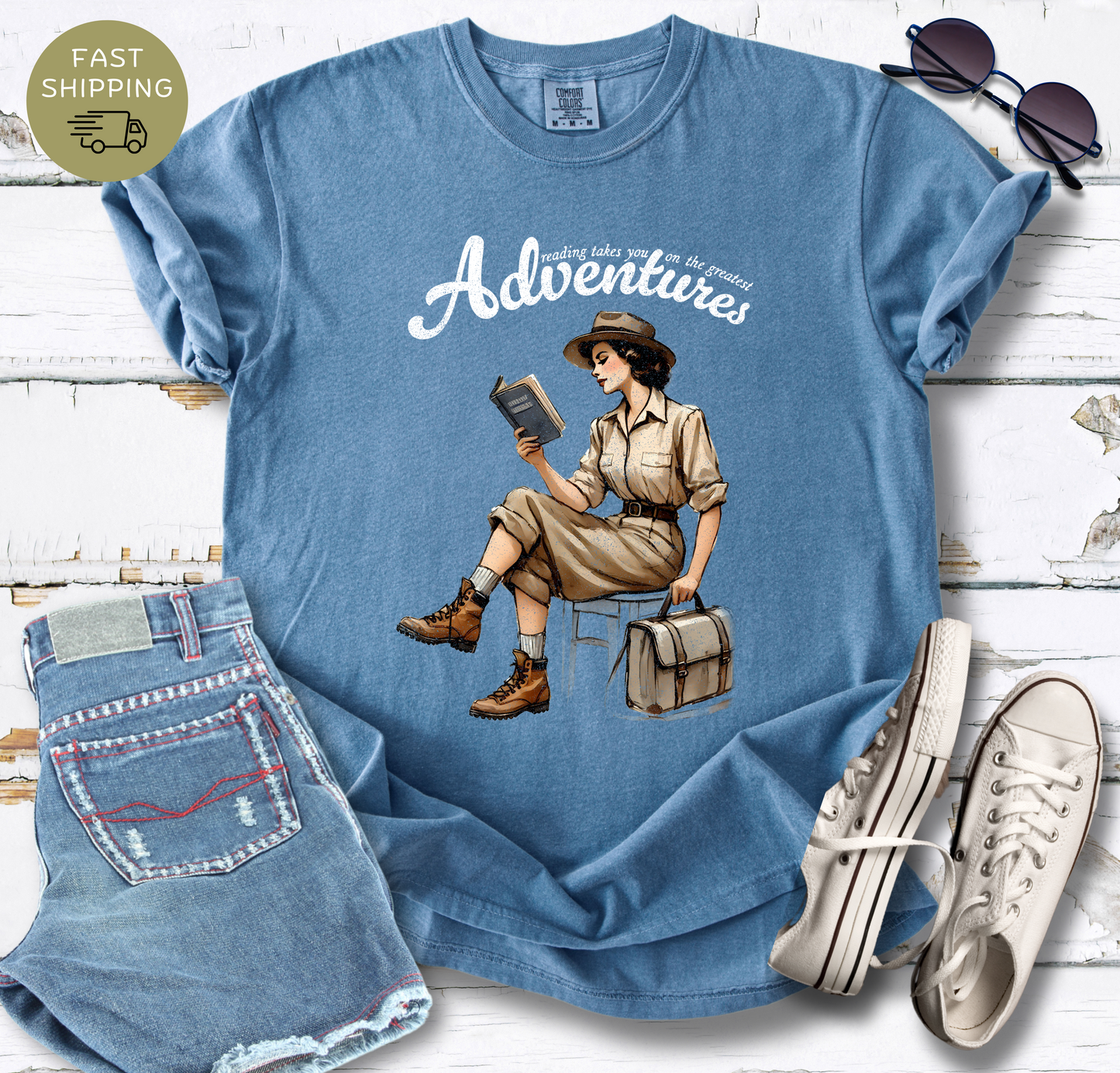 Reading Takes You On The Greatest Adventure T-shirt