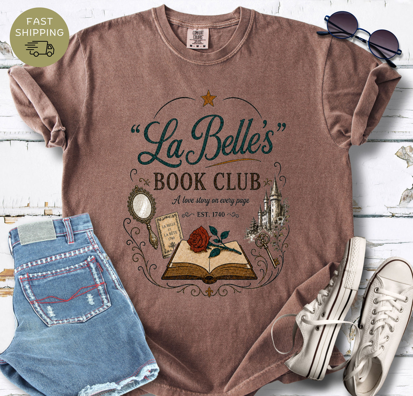 La Belle's Book Club T-shirt