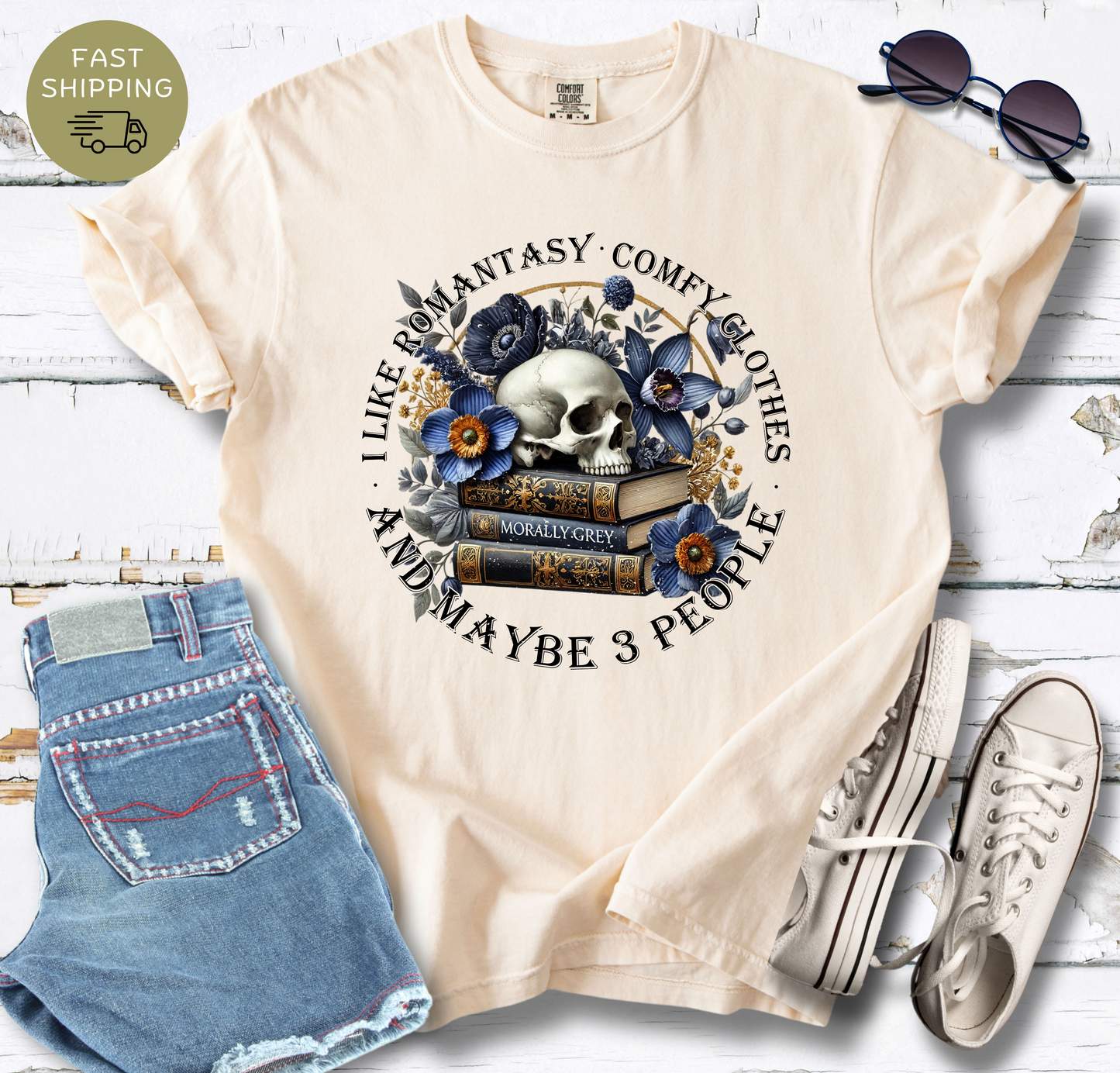 I Like Romantasy Morally Grey T-shirt