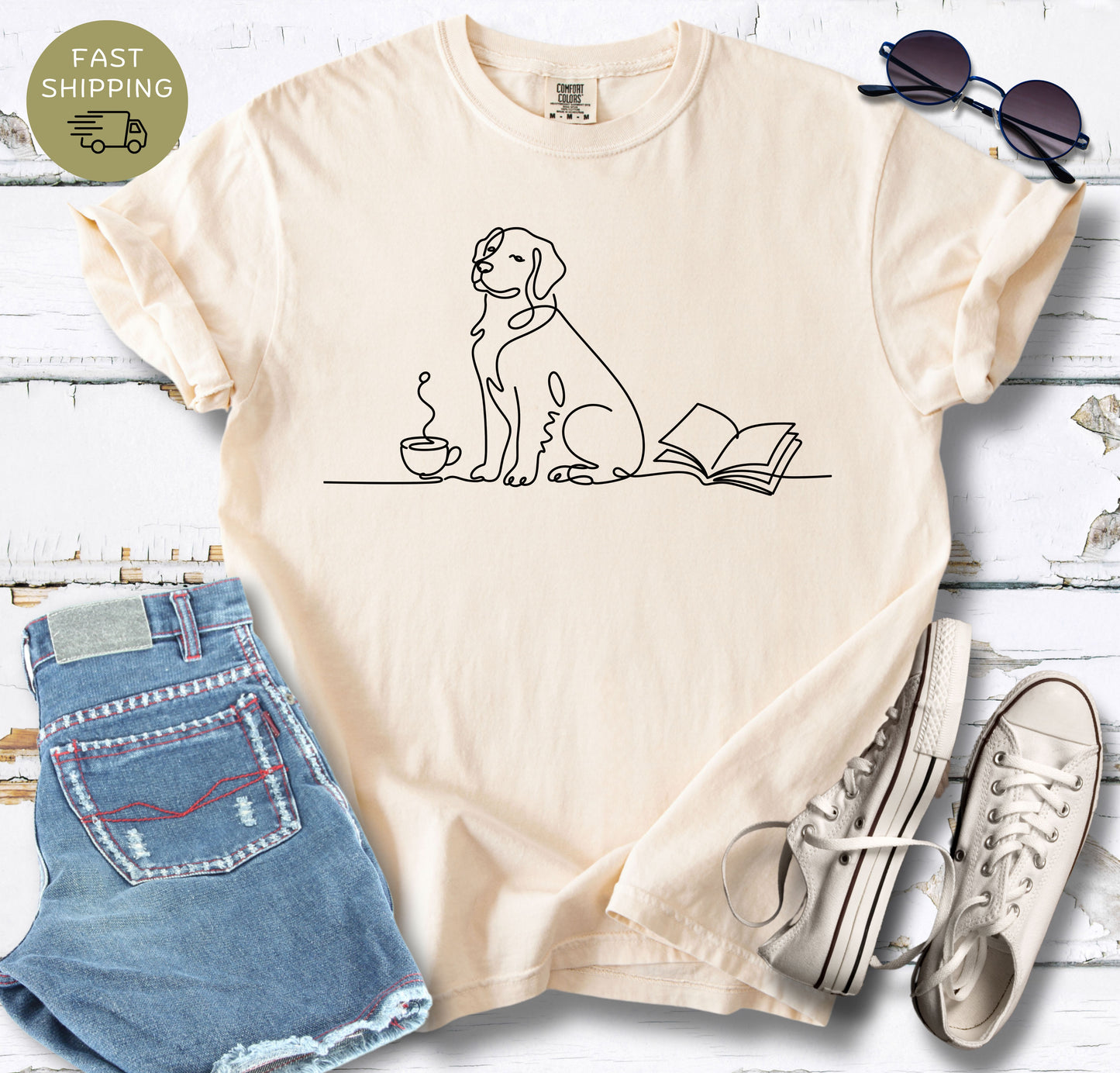 Paws & Prose T-shirt