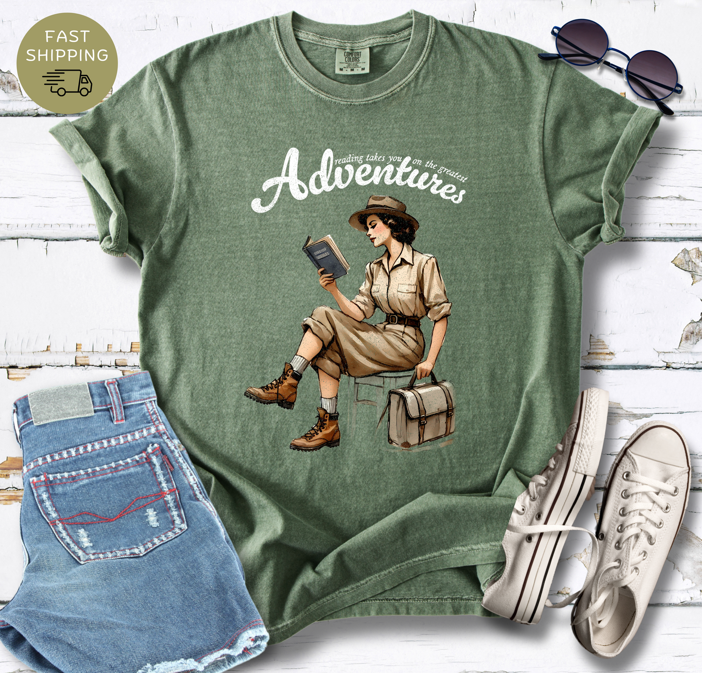 Reading Takes You On The Greatest Adventure T-shirt