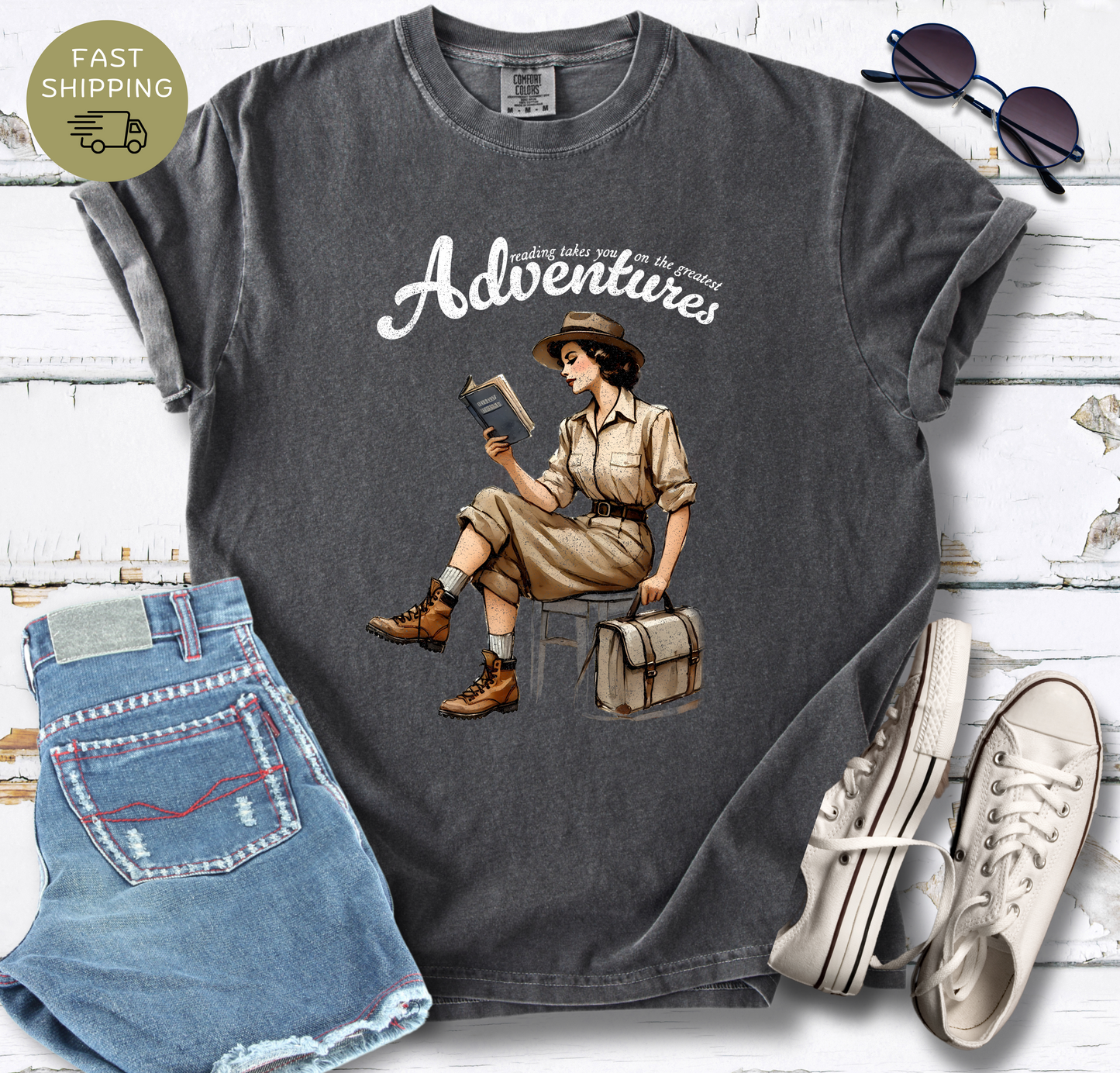 Reading Takes You On The Greatest Adventure T-shirt