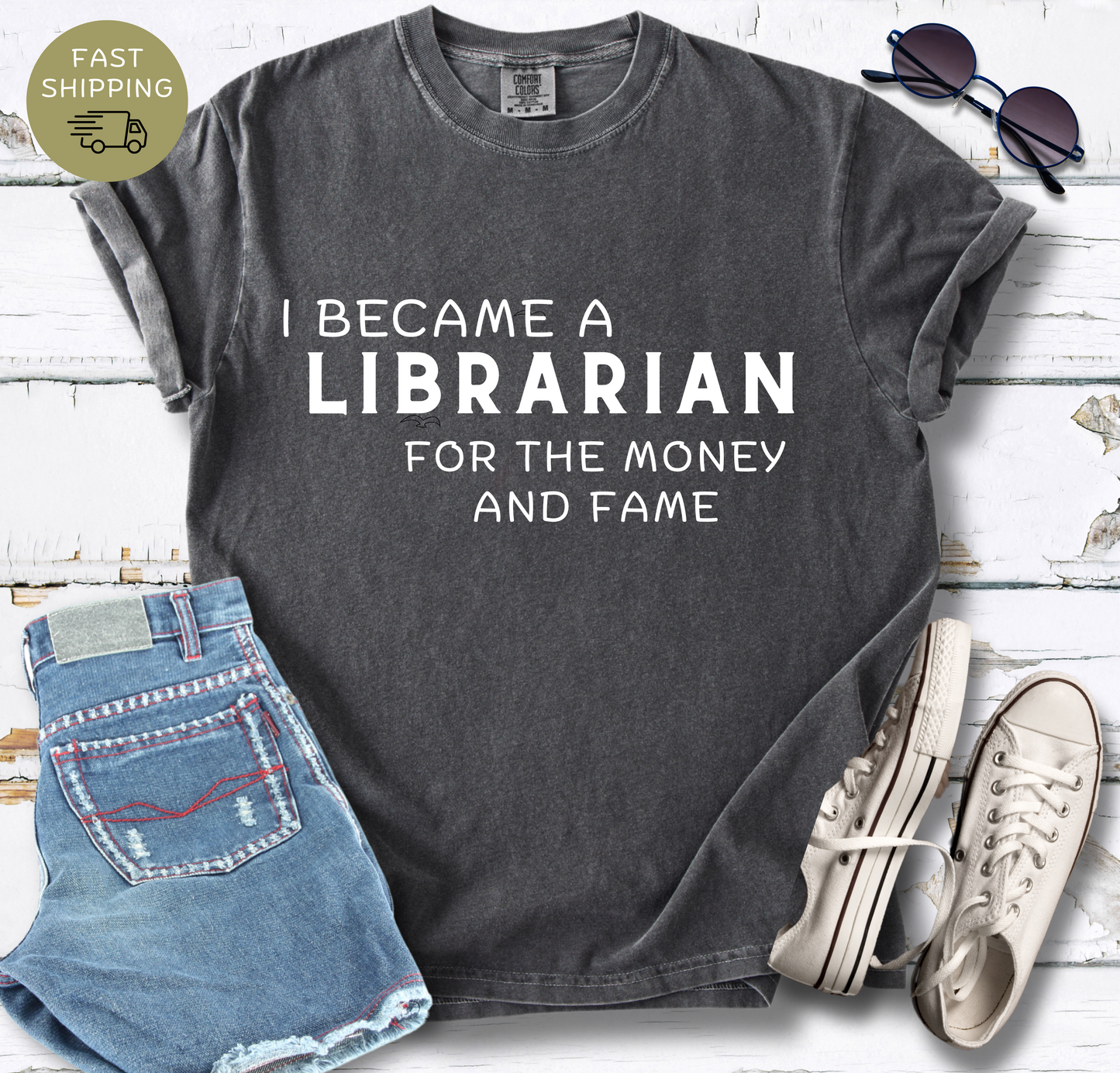 I Became a Librarian T-shirt