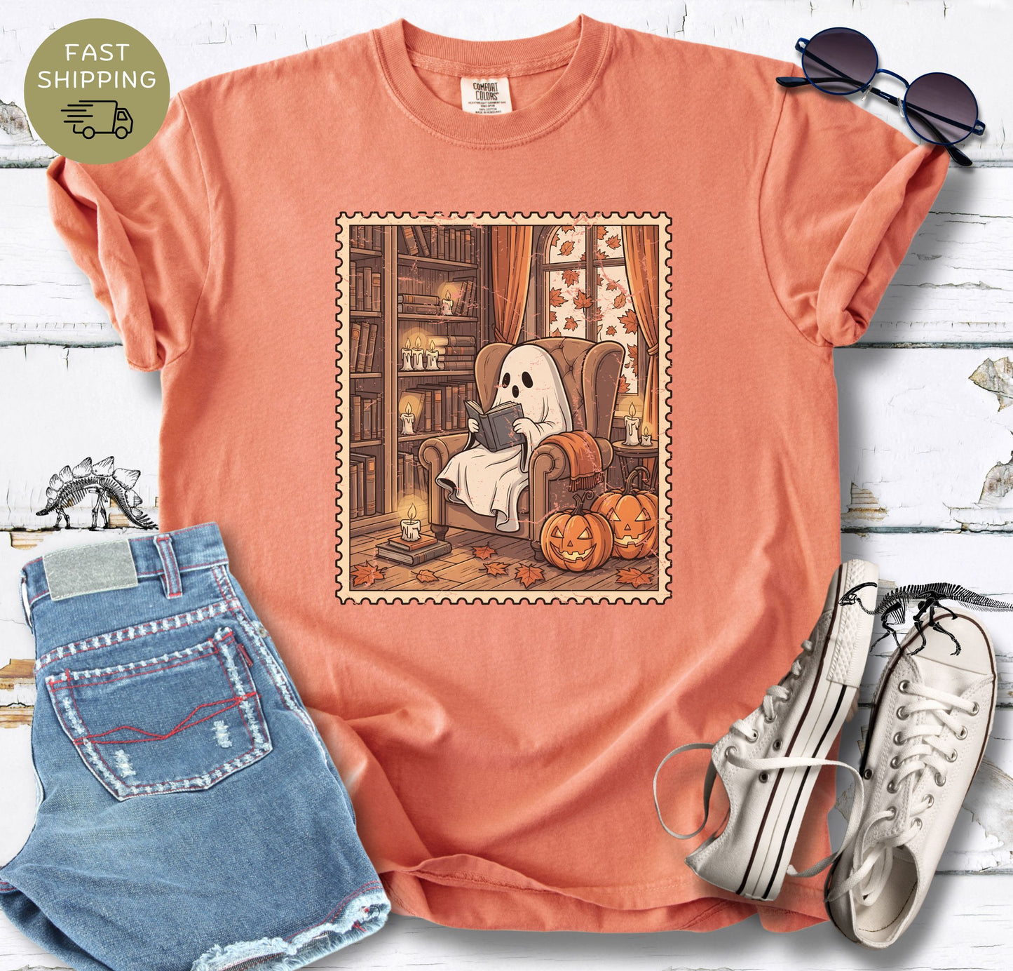 Halloween Reader T-shirt