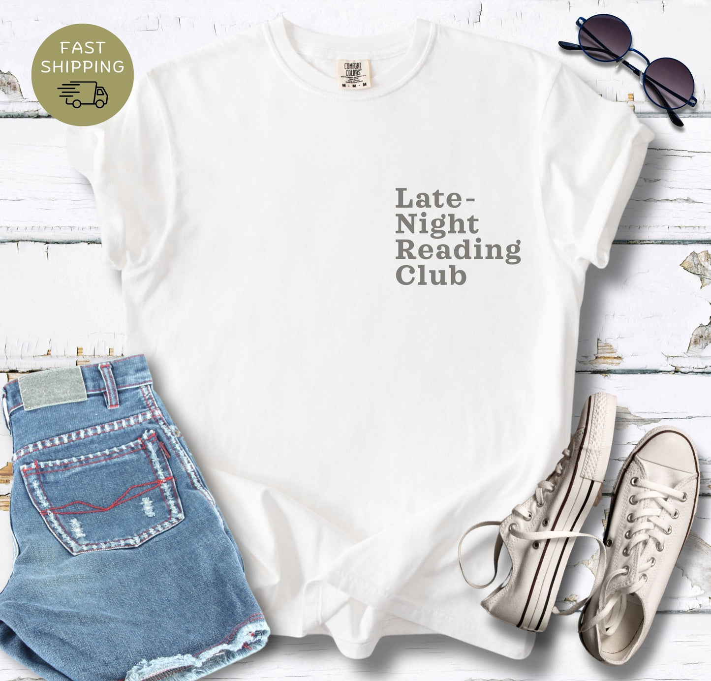 Late Night Reading Club T-shirt