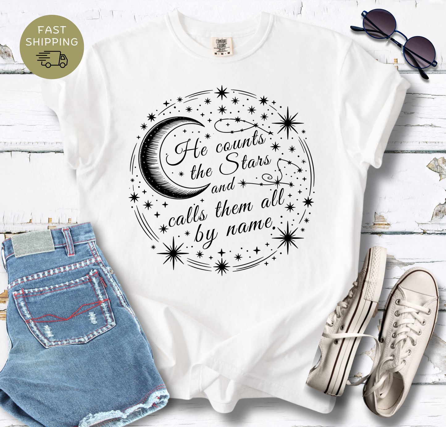 He counts The Stars T-shirt