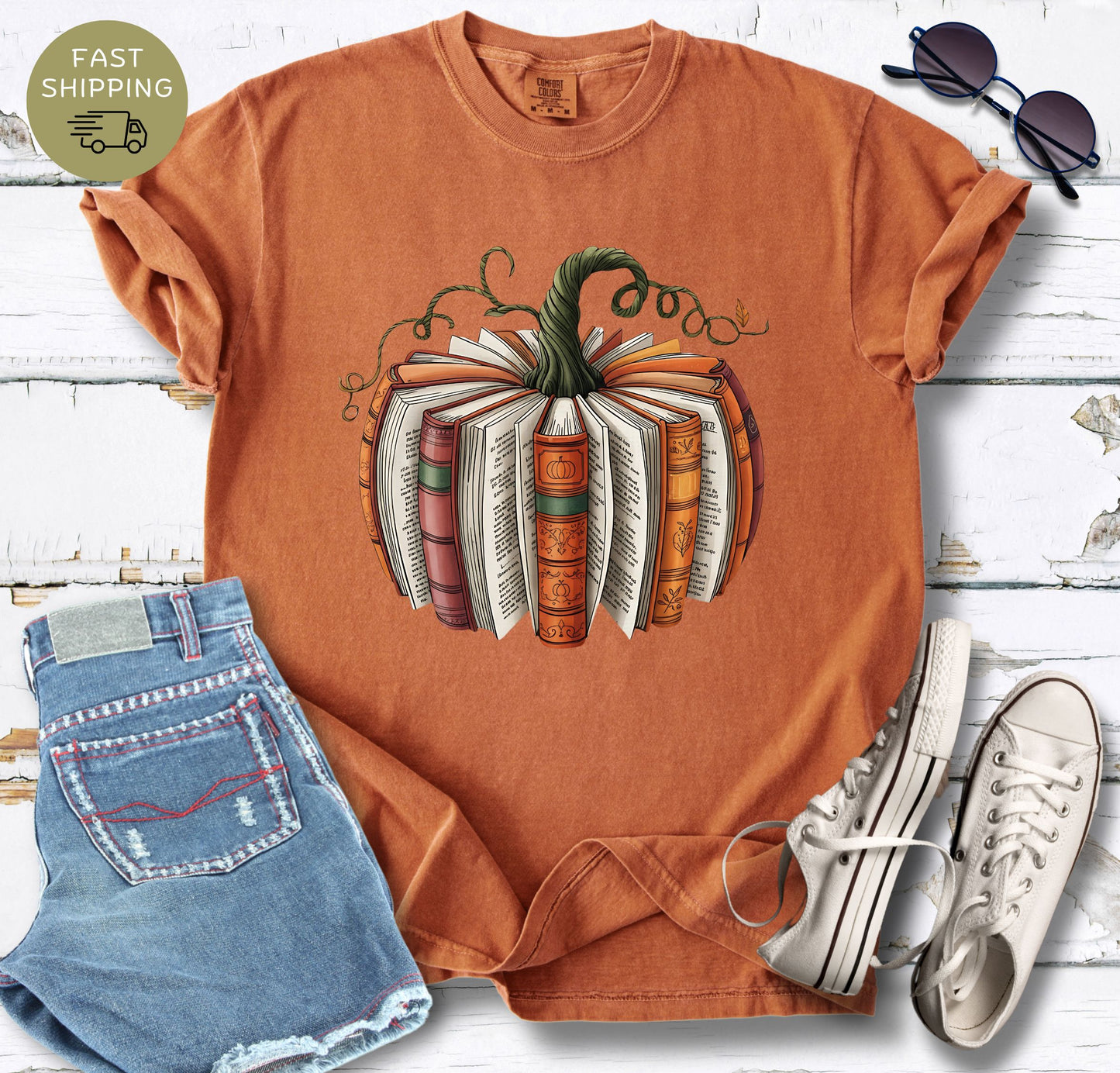 Bookish Autumn T-shirt