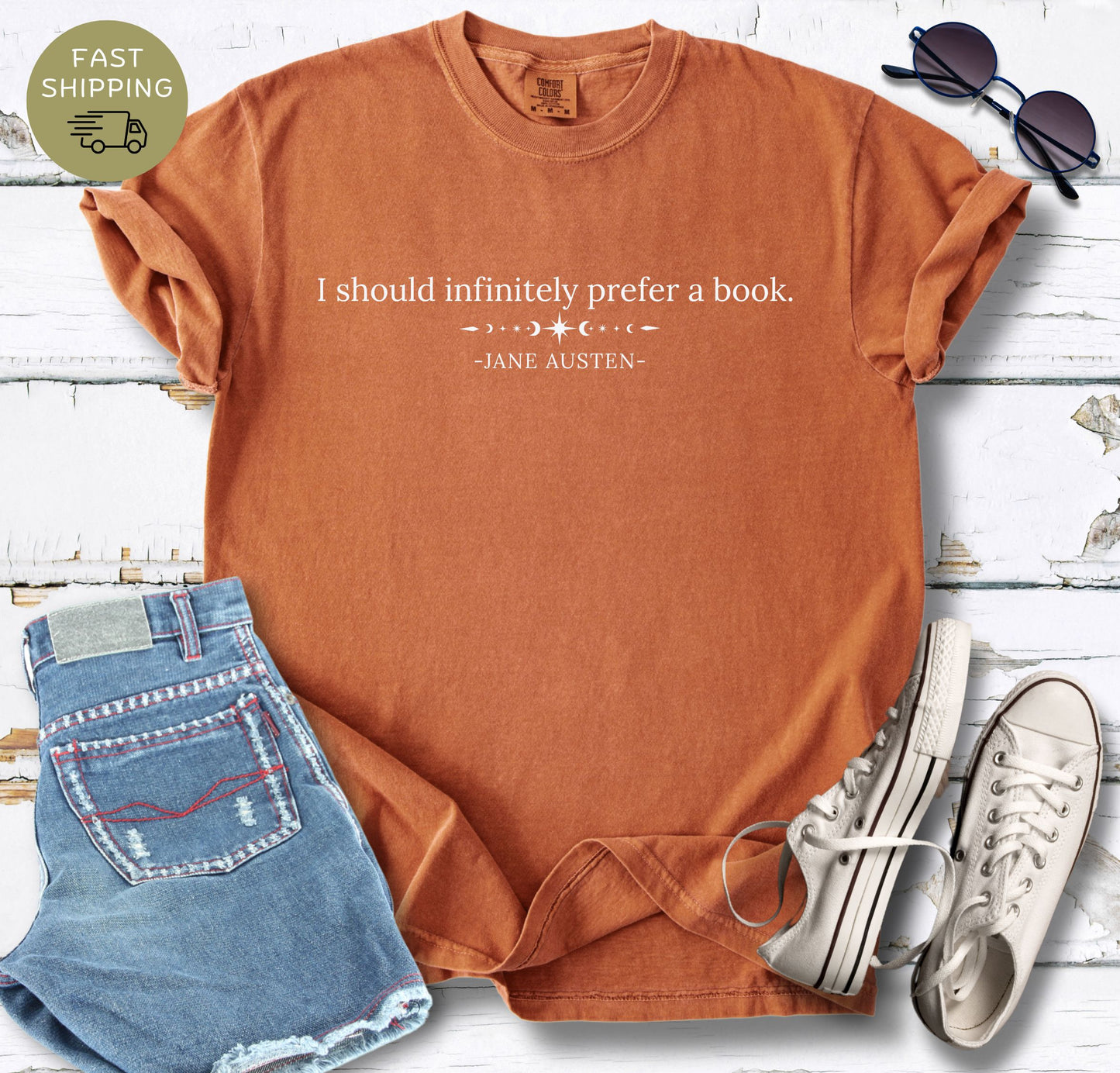 I Prefer A Book T-shirt