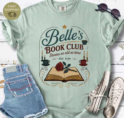 Belle's Book Club   T-shirt