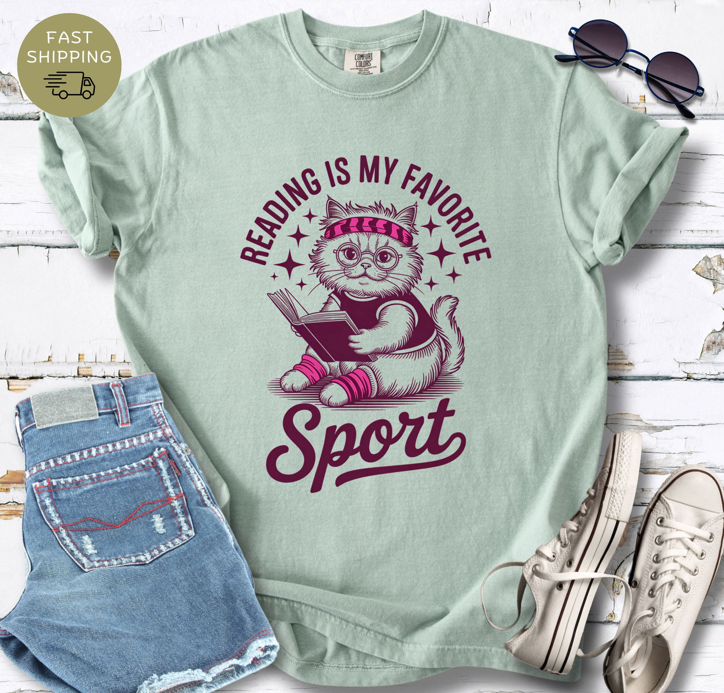 Reading is My Favorite Sport T-shirt