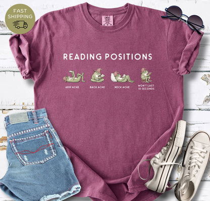 Reading Positions T-shirt