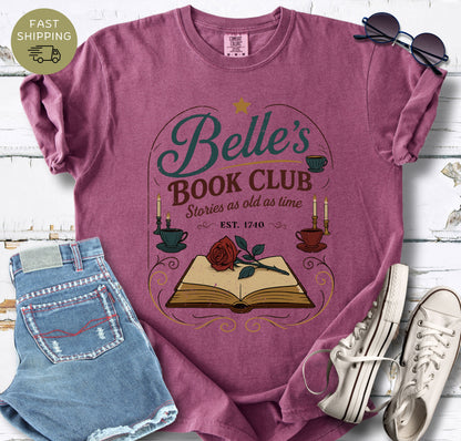 Belle's Book Club   T-shirt