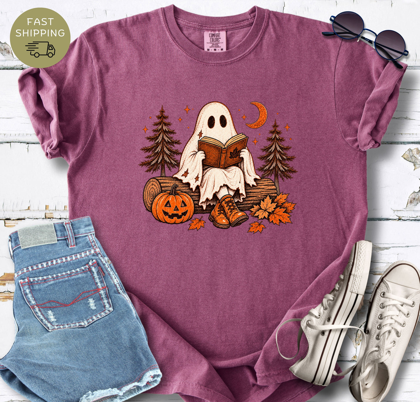 Spooky Reader T-shirt