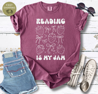 Reading is My Jam T-shirt