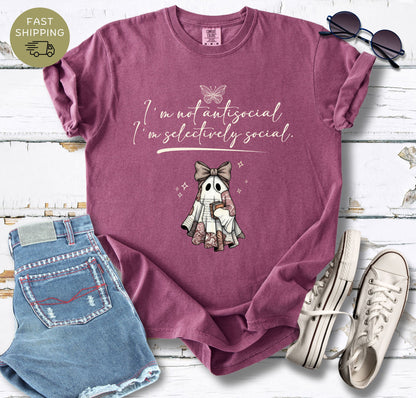 I'm Not Anti-Social T-shirt