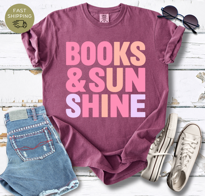 Books & Sunshine T-shirt