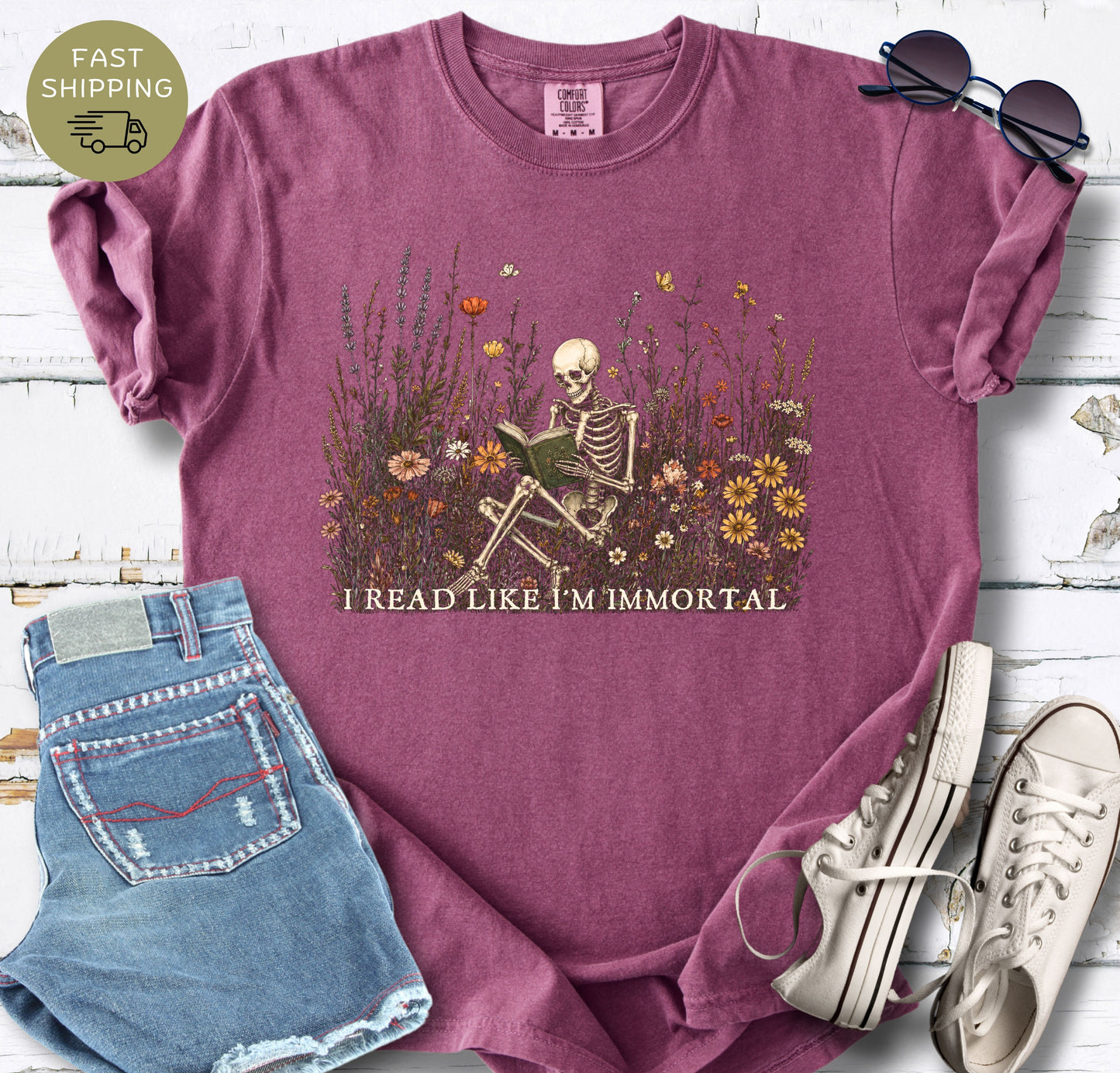 Immortal Reader T-shirt
