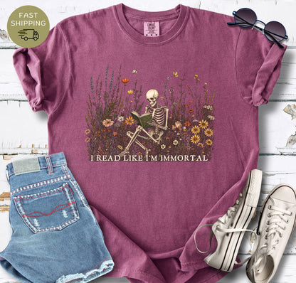 Immortal Reader T-shirt