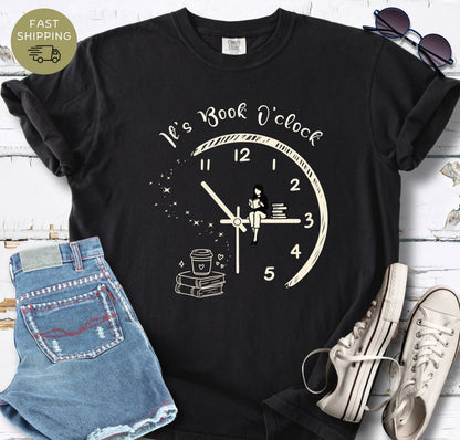 It's Book O'clock T-shirt