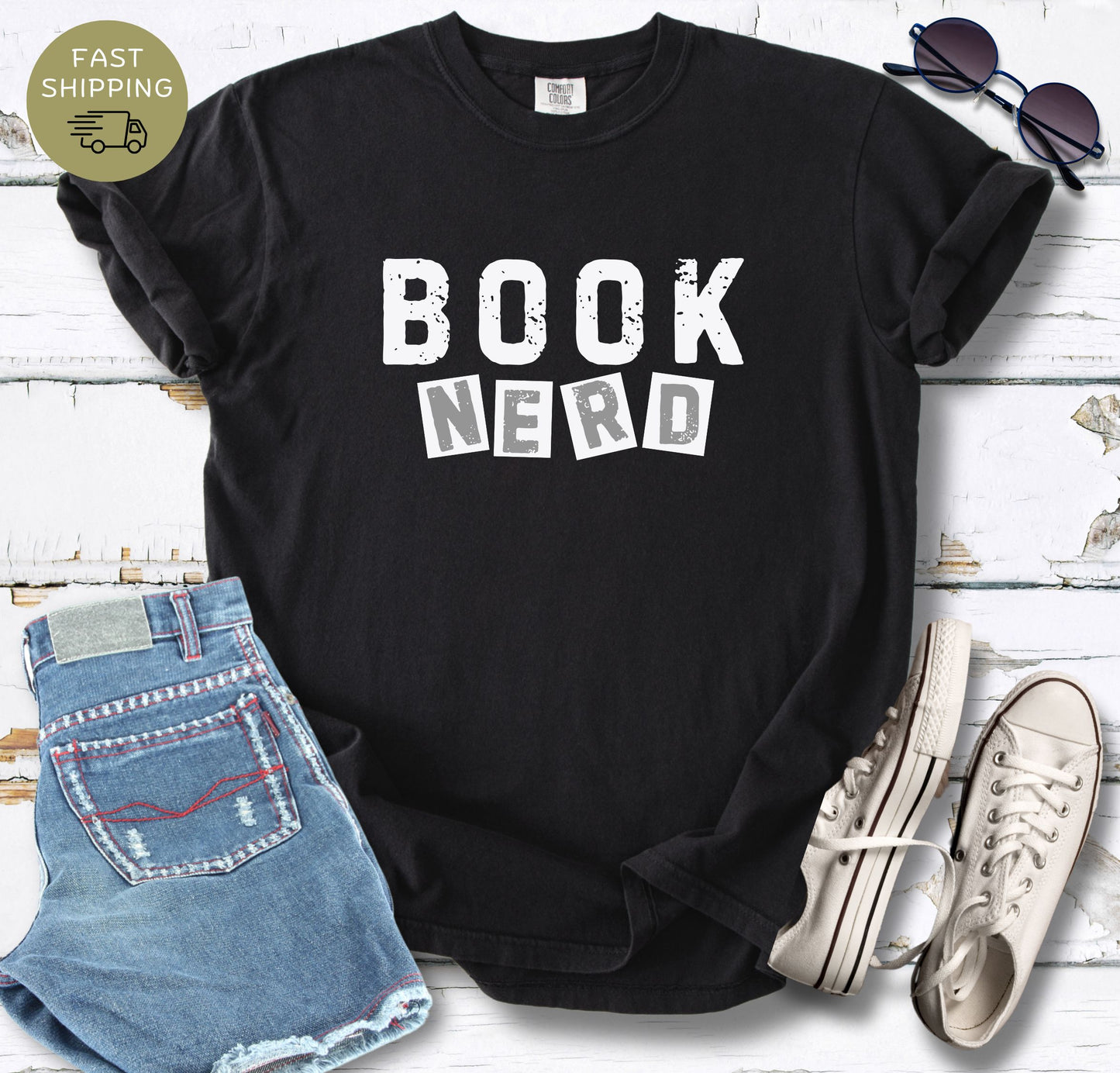 Book Nerd T-shirt