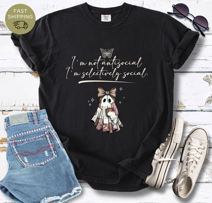 I'm Not Anti-Social T-shirt