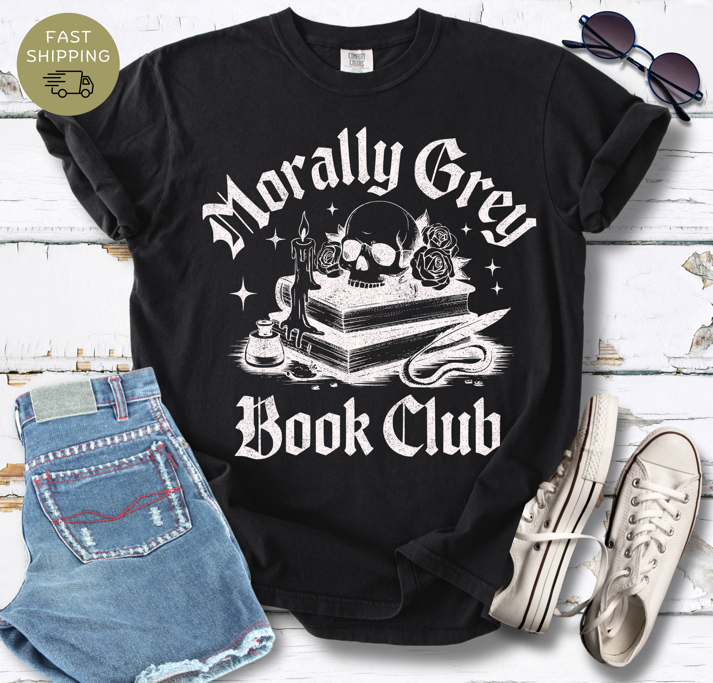 Morally Gray Book Club T-shirt