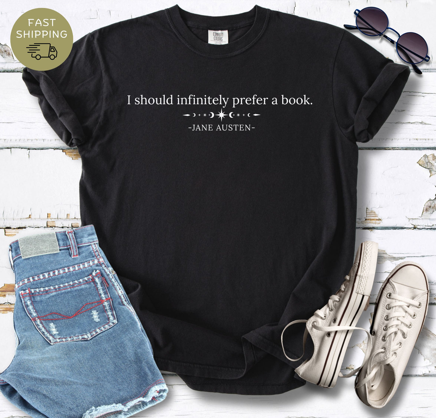 I Prefer A Book T-shirt