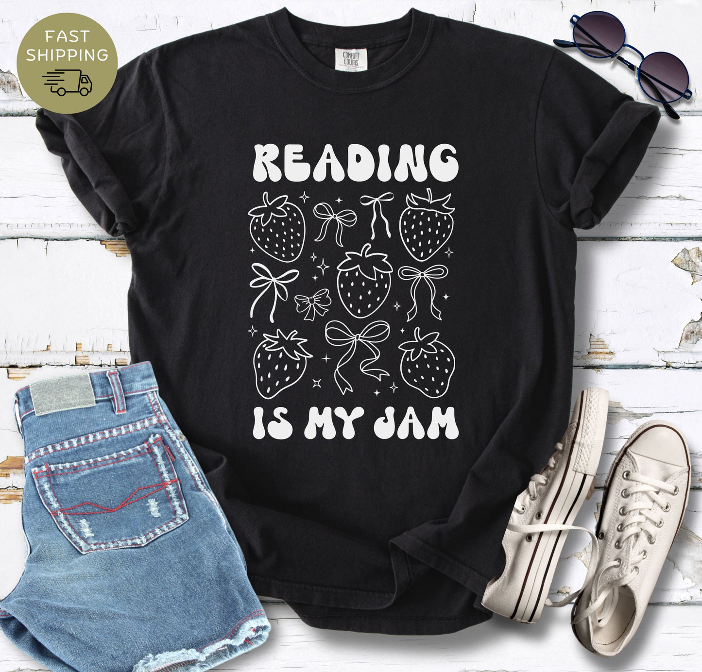 Reading is My Jam T-shirt