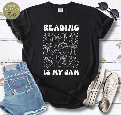 Reading is My Jam T-shirt