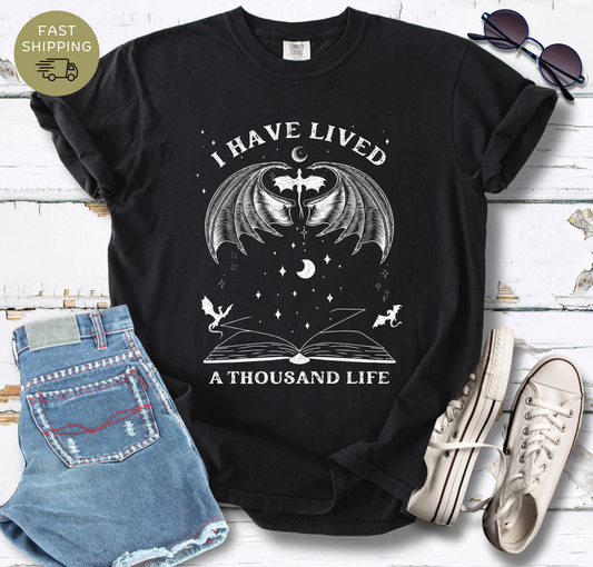 I Have Lived Dragon Themed T-shirt