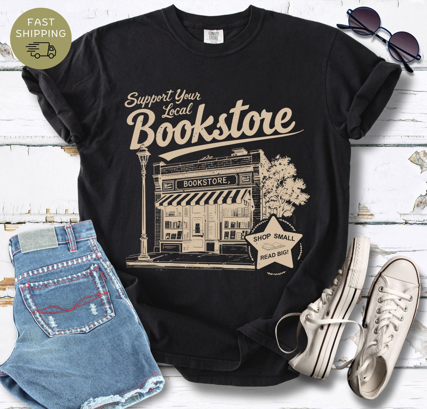 Support Bookstores T-shirt