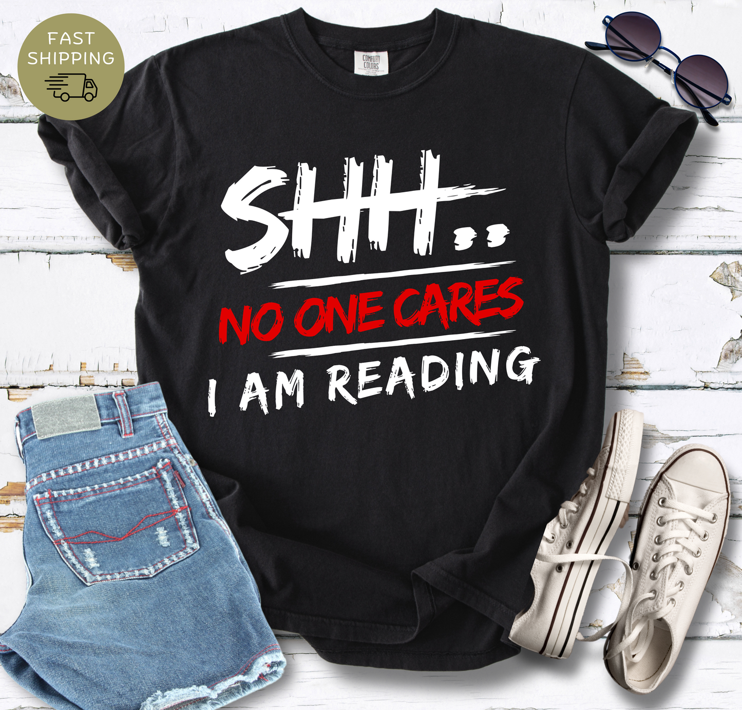 Shh.. No One Cares T-shirt