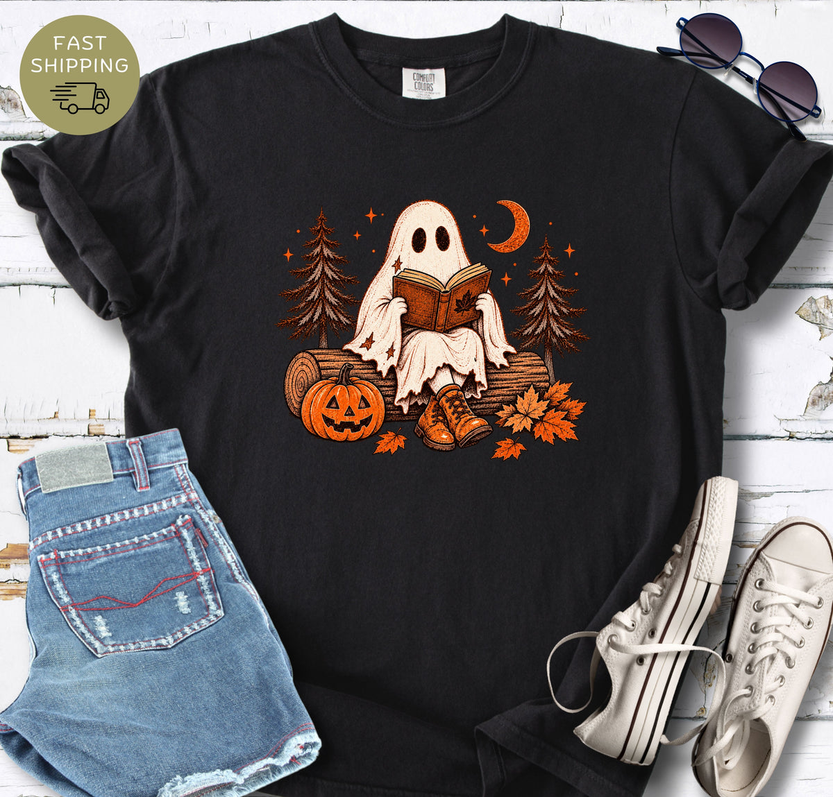 Spooky Reader T-shirt