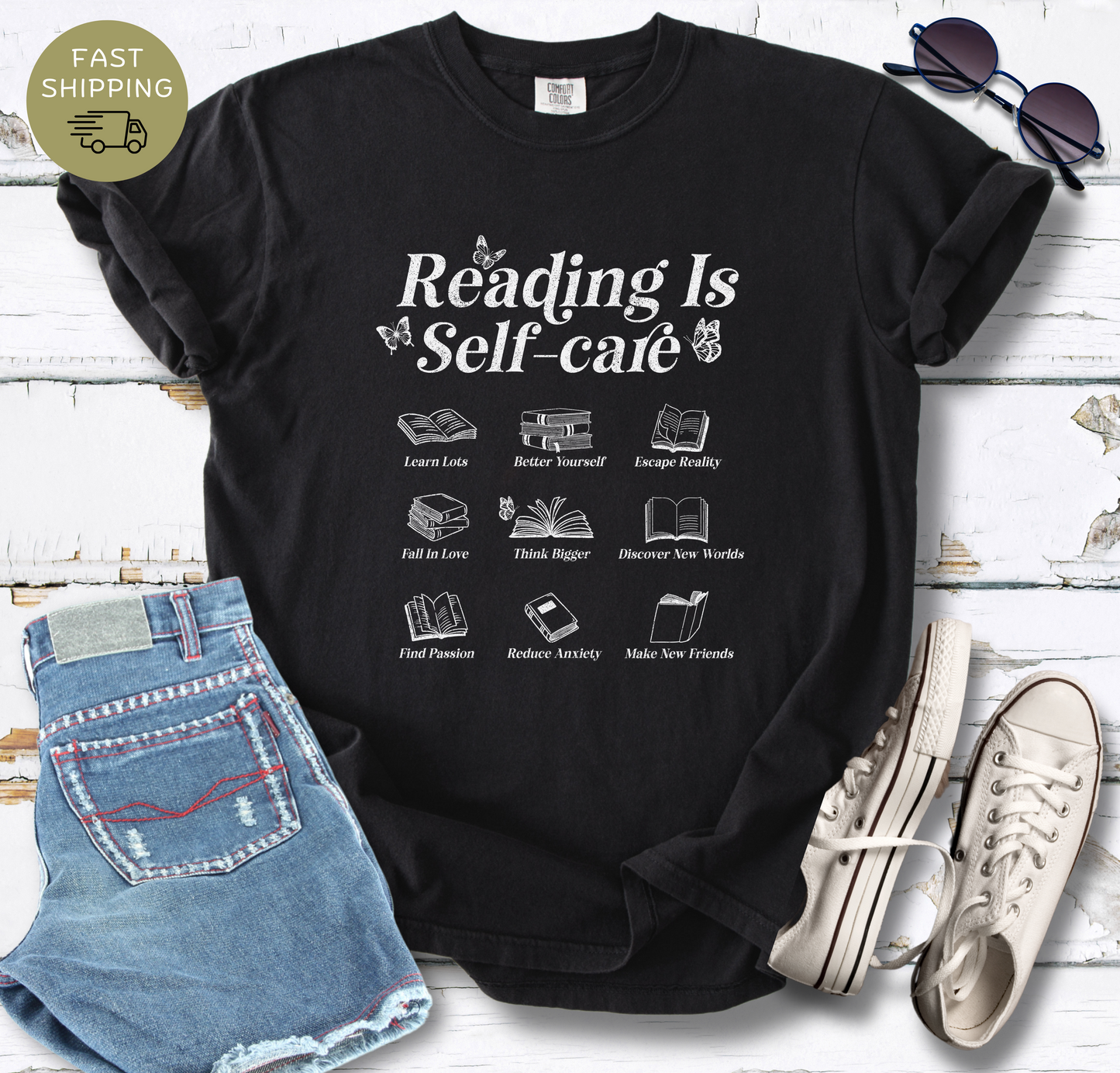 Reading is Self-care T-shirt