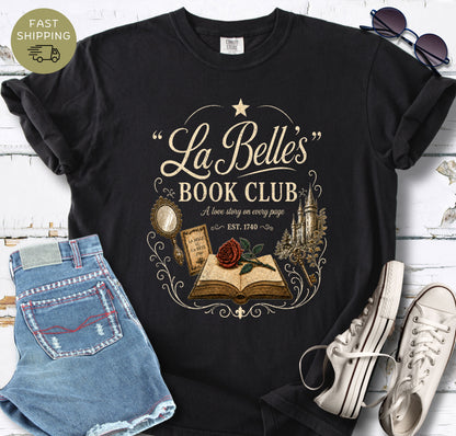 La Belle's Book Club T-shirt