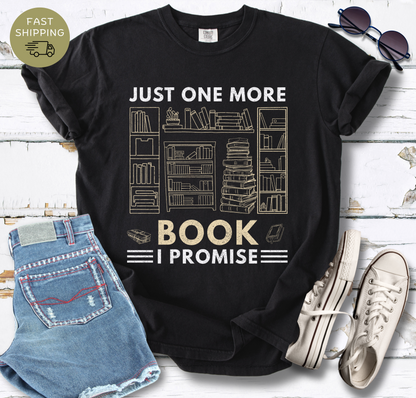 Just One More Book T-shirt