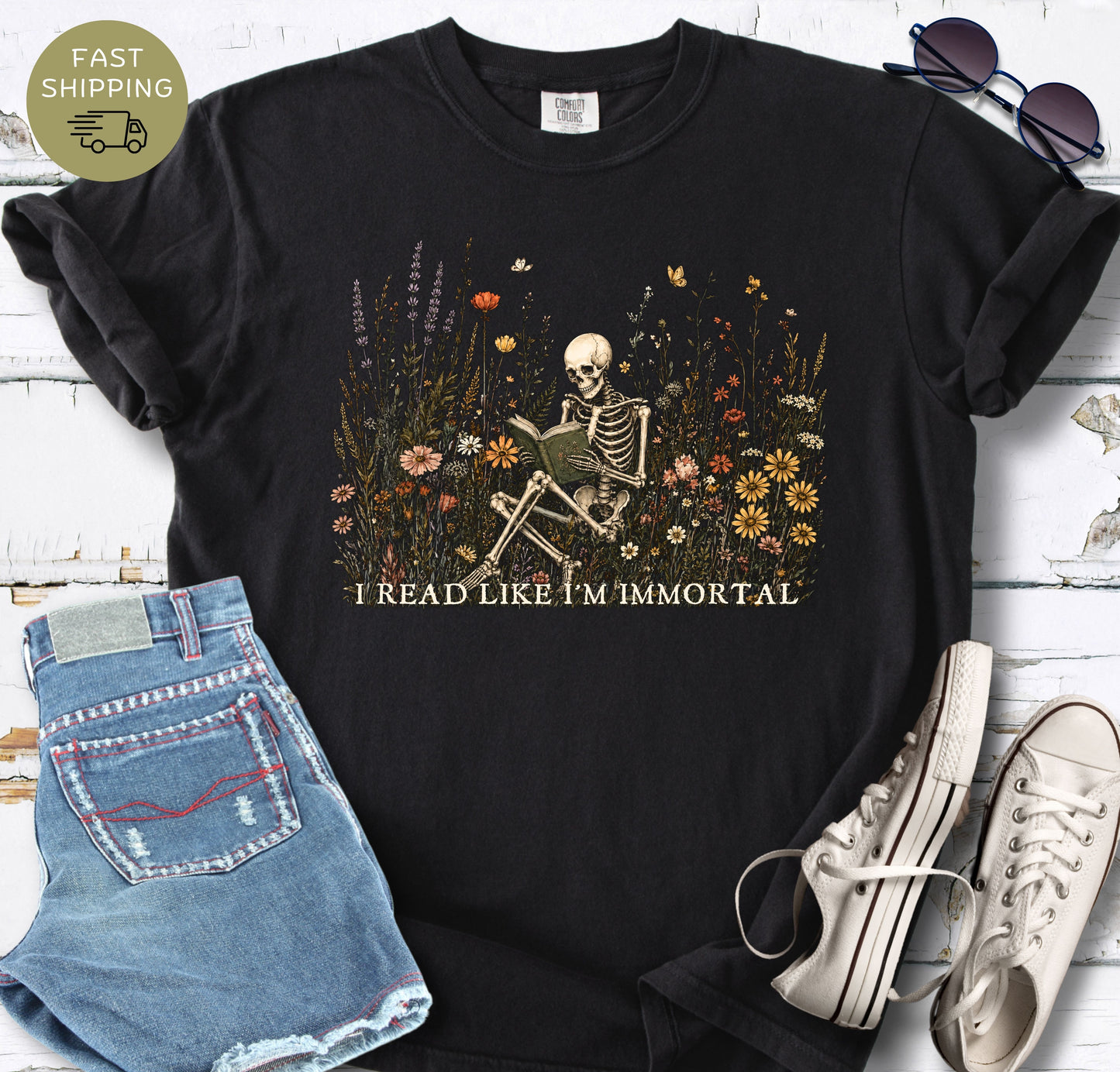 Immortal Reader T-shirt