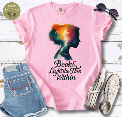 Books Light the Fire T-shirt