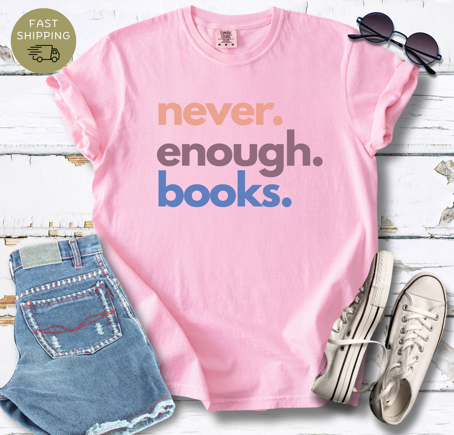 Never Enough Books T-shirt