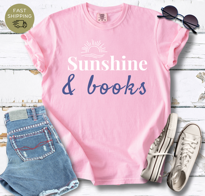 Sunshine & Books T-shirt
