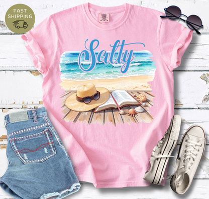 Salty Bookworm V2 T-shirt