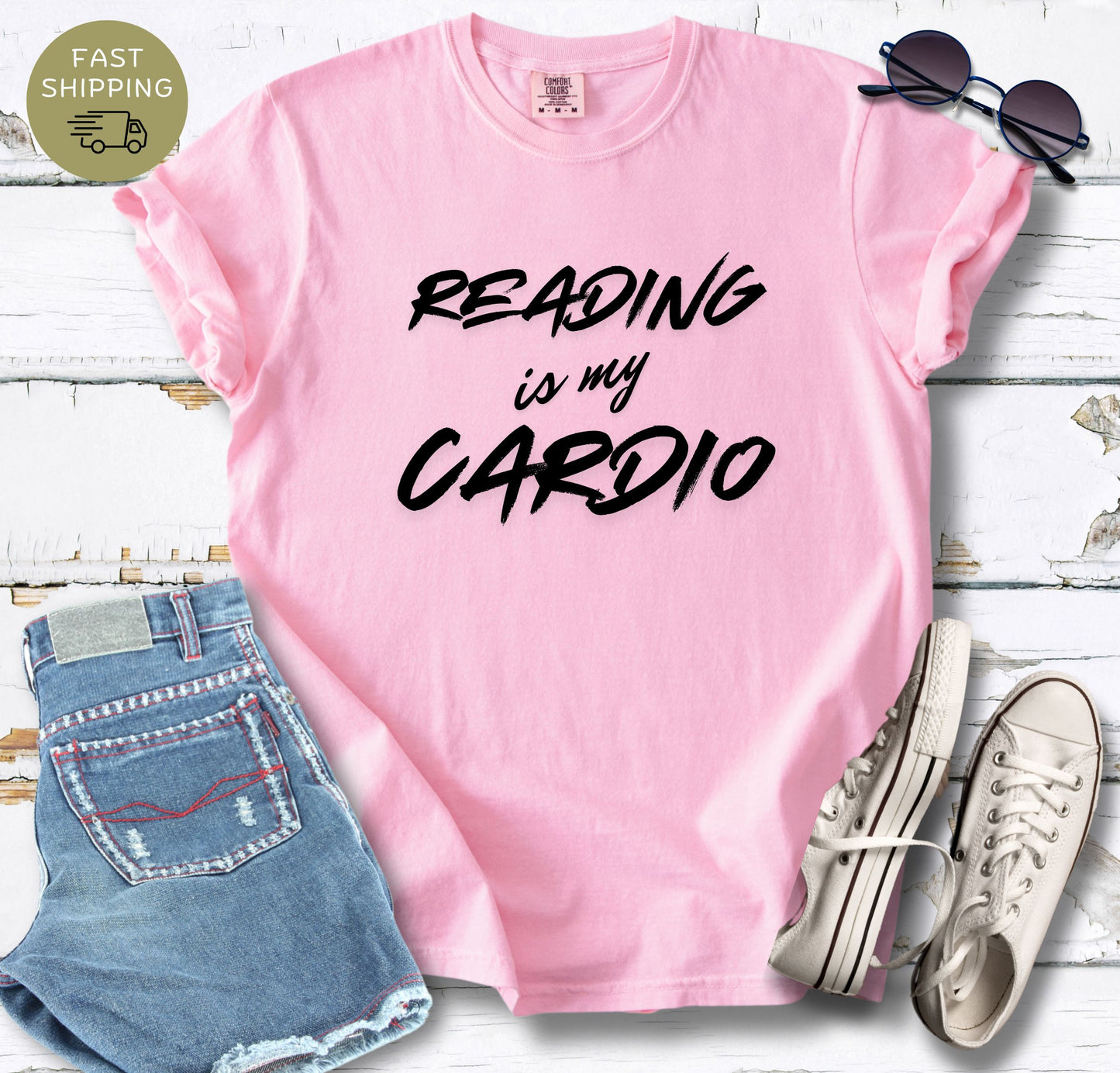 Reading is My Cardio T-shirt