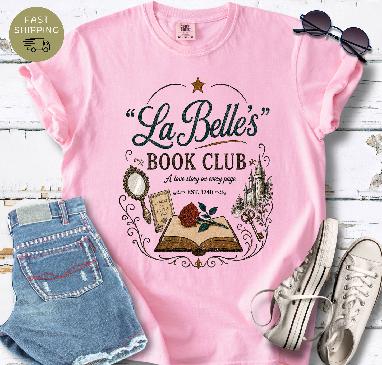 La Belle's Book Club T-shirt