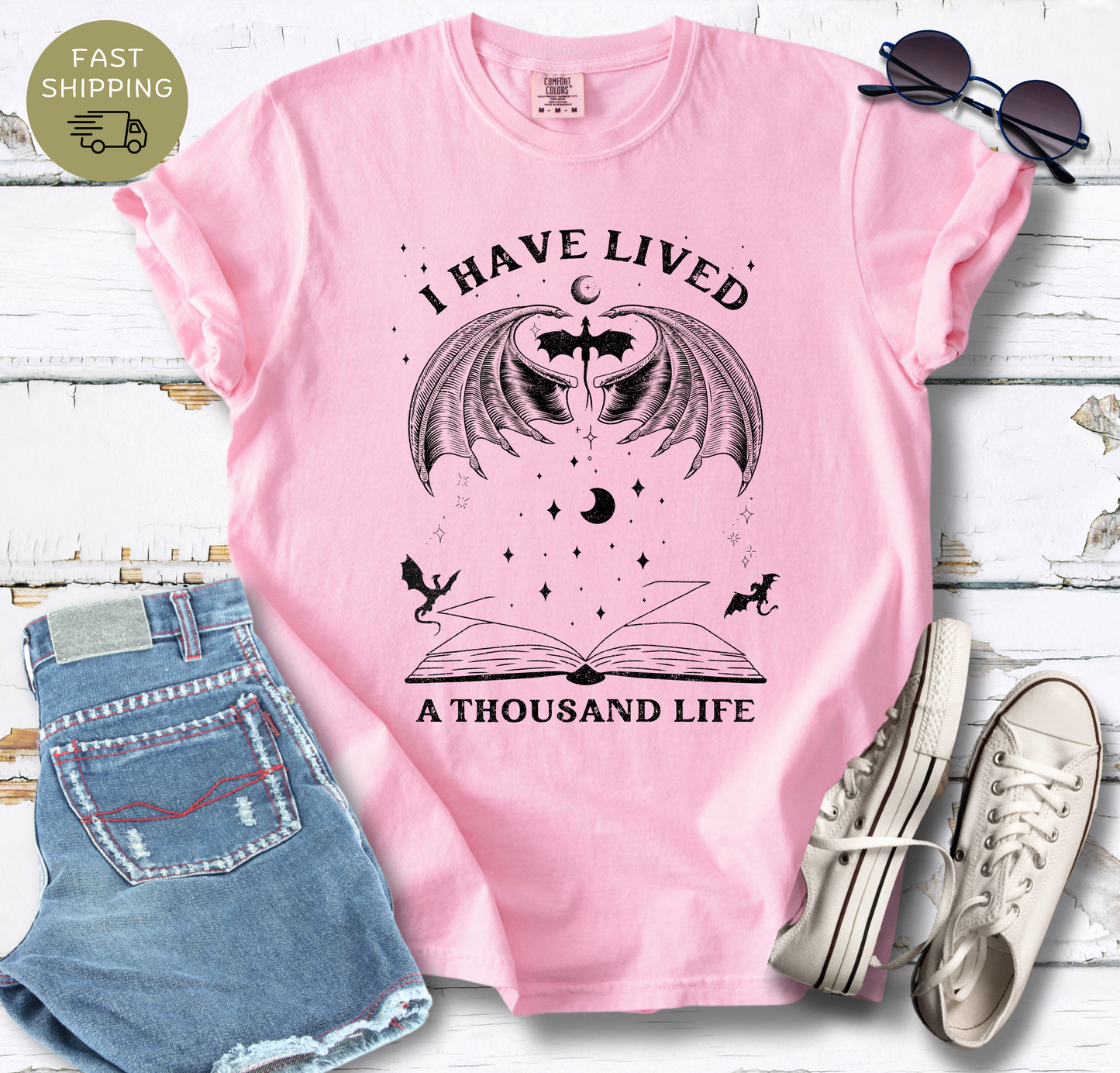 I Have Lived Dragon Themed T-shirt