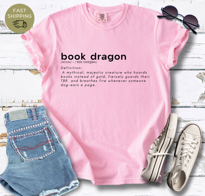 Book Dragon Definition T-shirt
