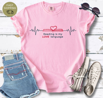 Reading Heartbeat T-shirt