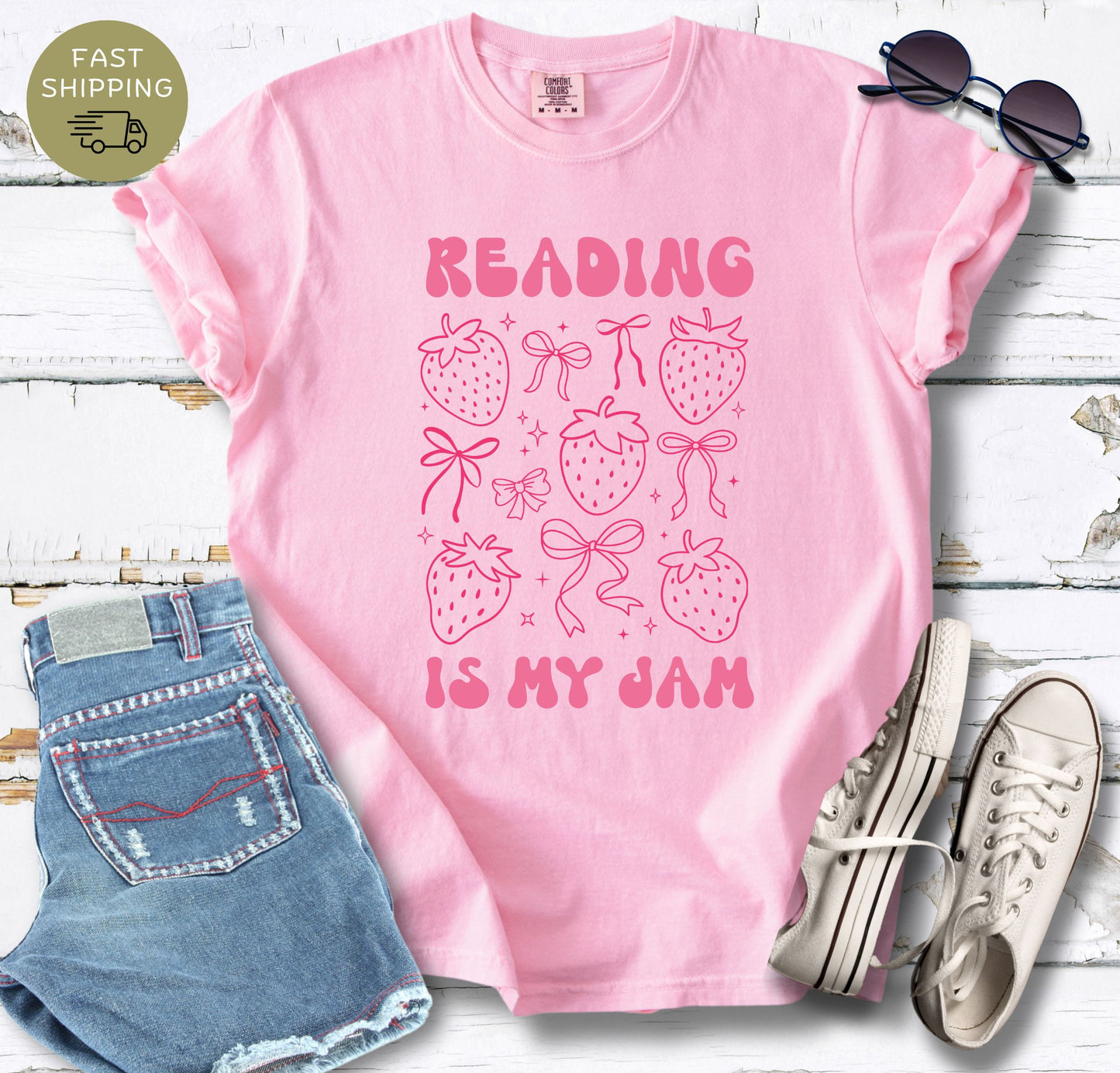 Reading is My Jam T-shirt