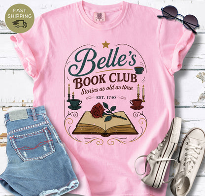 Belle's Book Club   T-shirt