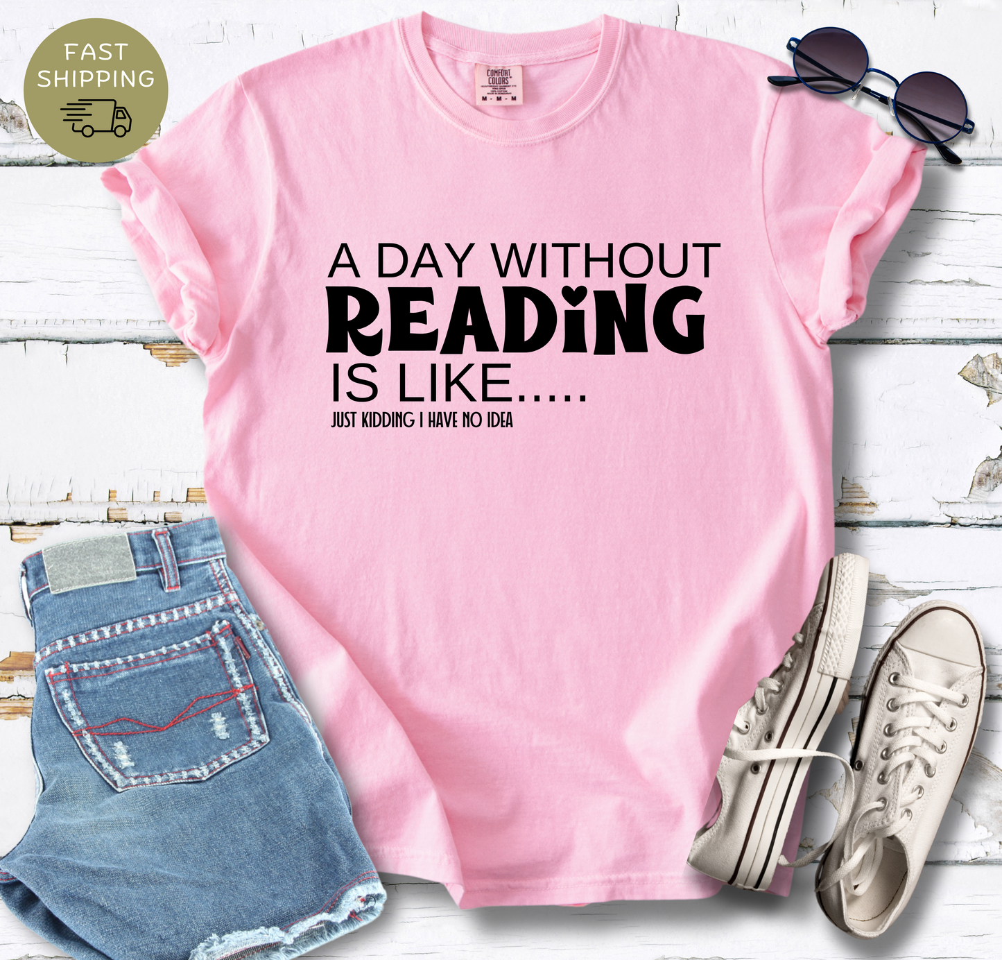 A Day Without Reading T-shirt